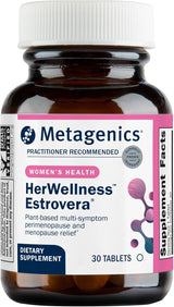 HerWellness Estrovera de Metagenics, soporte natural para menopausia, 30 cápsulas