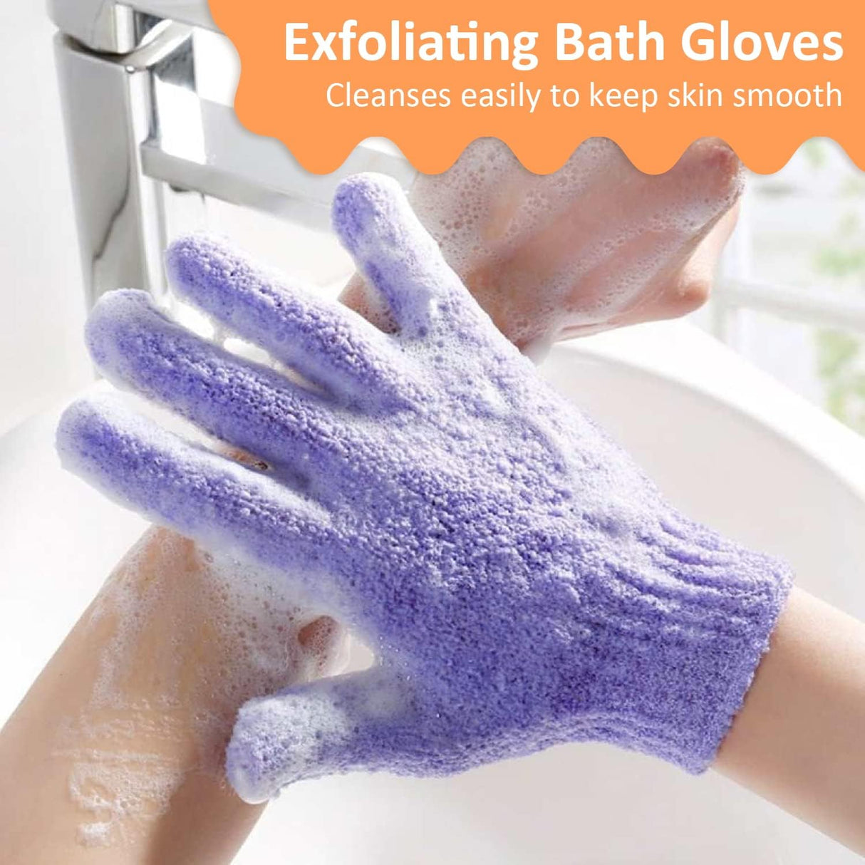 Guantes Exfoliantes 30 Pcs Aisuly, Exfoliación Profunda, Spa