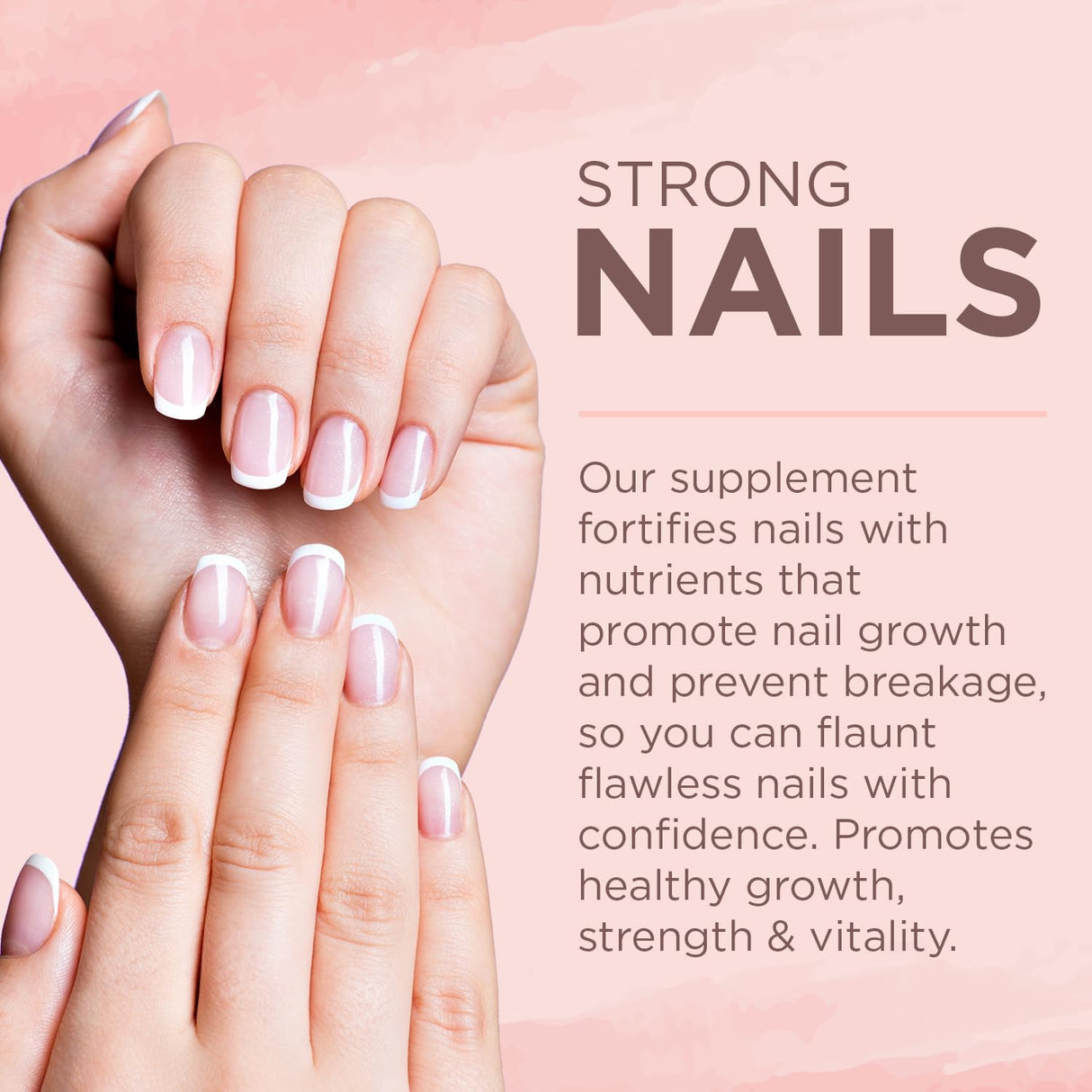 Vitaminas para Pelo, Piel y Uñas - 5000mcg Biotina, 120 Softgels