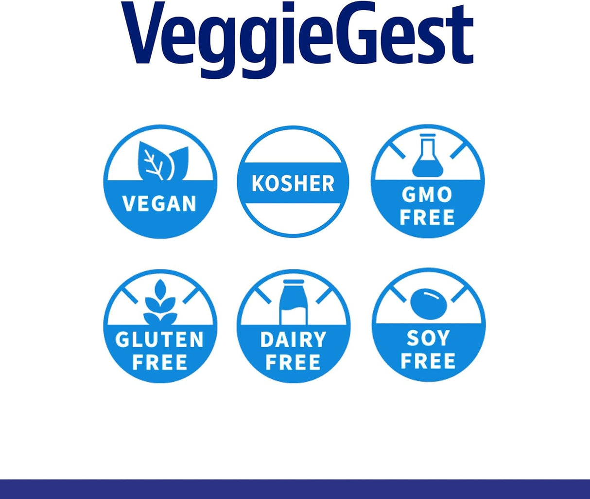 Suplemento Enzymedica VeggieGest  enzimas digestivas veganas