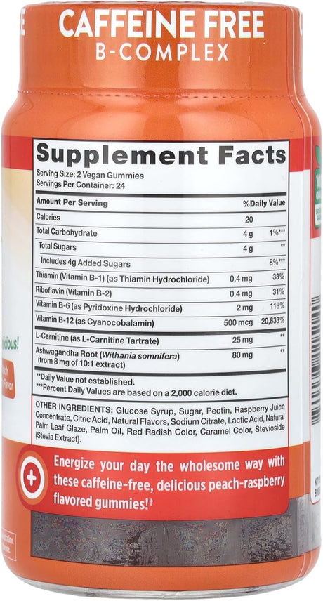 Gomitas de Vitamina B Complejo Nature's Truth 48 Unidades