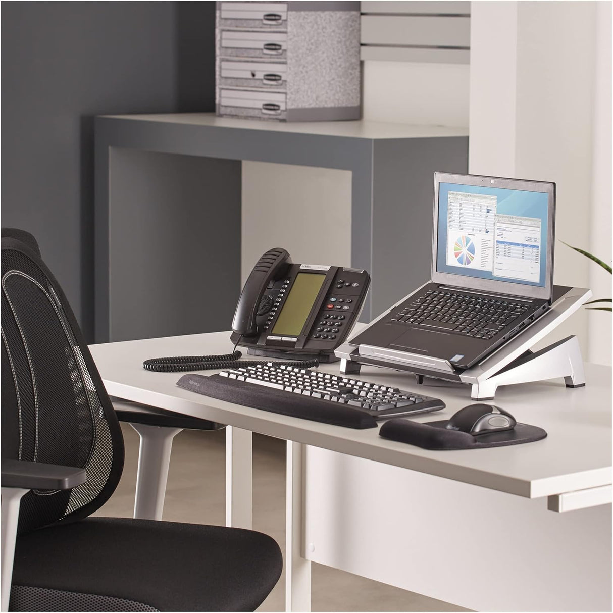 Soporte para Portátil Fellowes 8032001 - Oficina, Mediano