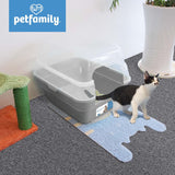 Caja de arena para gatos grande plegable Petfamily