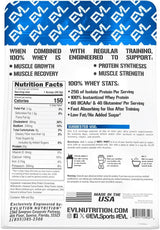 Proteína de Suero Evlution Nutrition 25g BCAAs 4g Glutamina 1LB