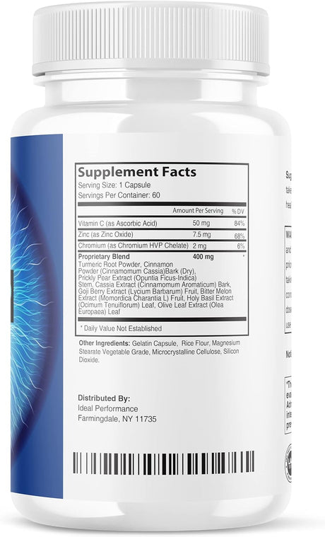 Suplemento VisiSharp para la salud ocular - 60 cápsulas