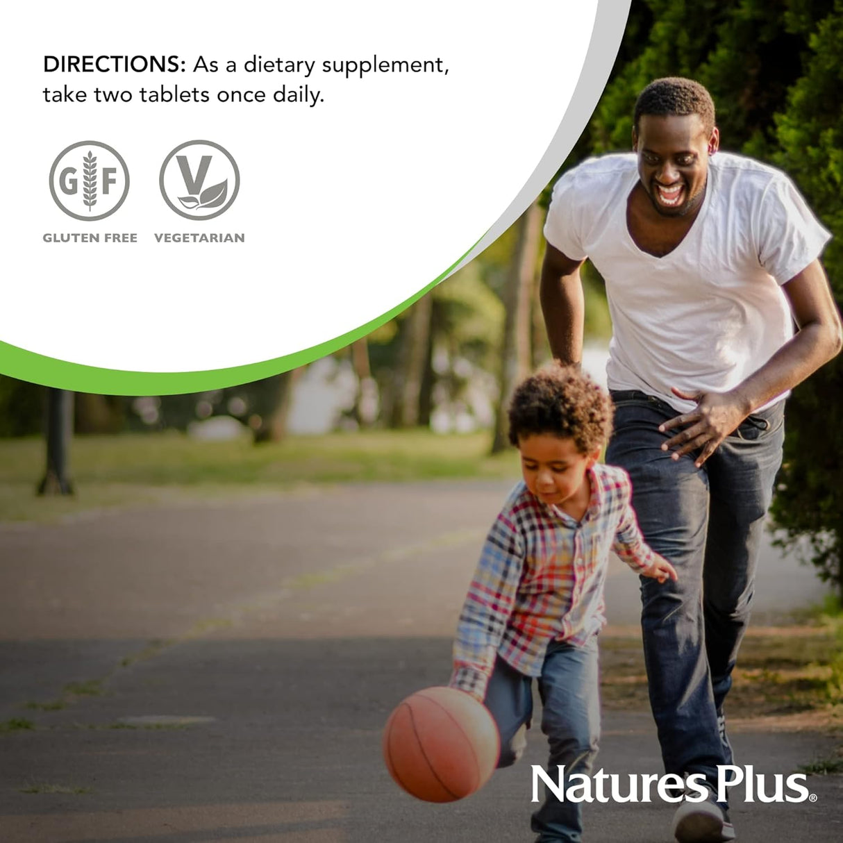 NaturesPlus Hierro - 40 mg, 90 Tablets, Vegetarian, Sin Gluten