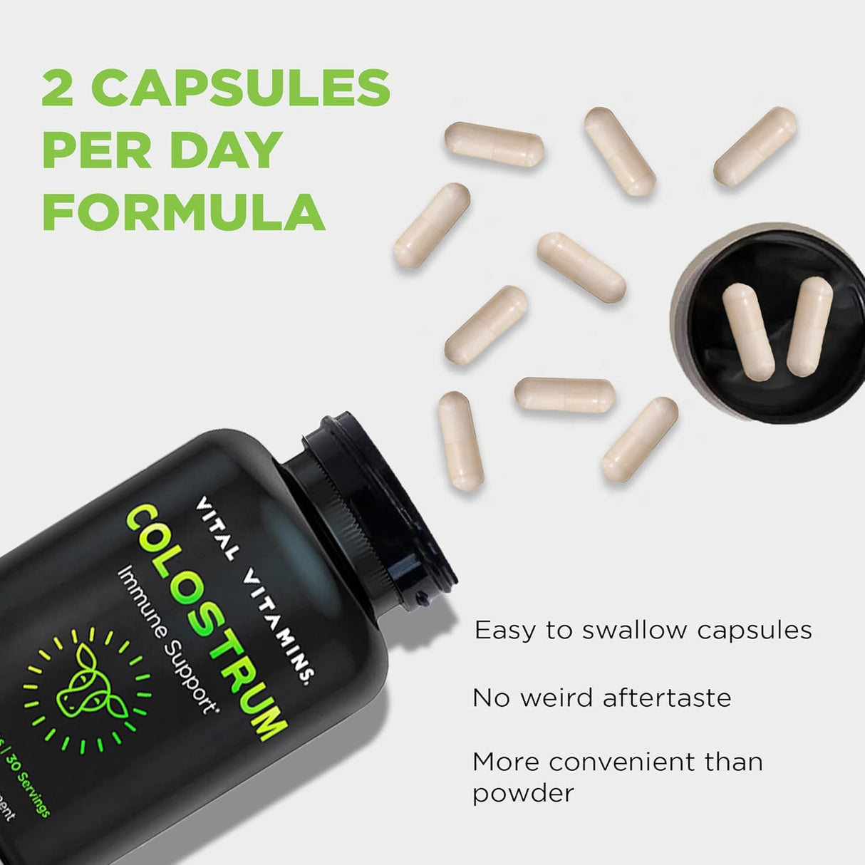 Suplemento de Colostro - Inmunidad y Salud Digestiva