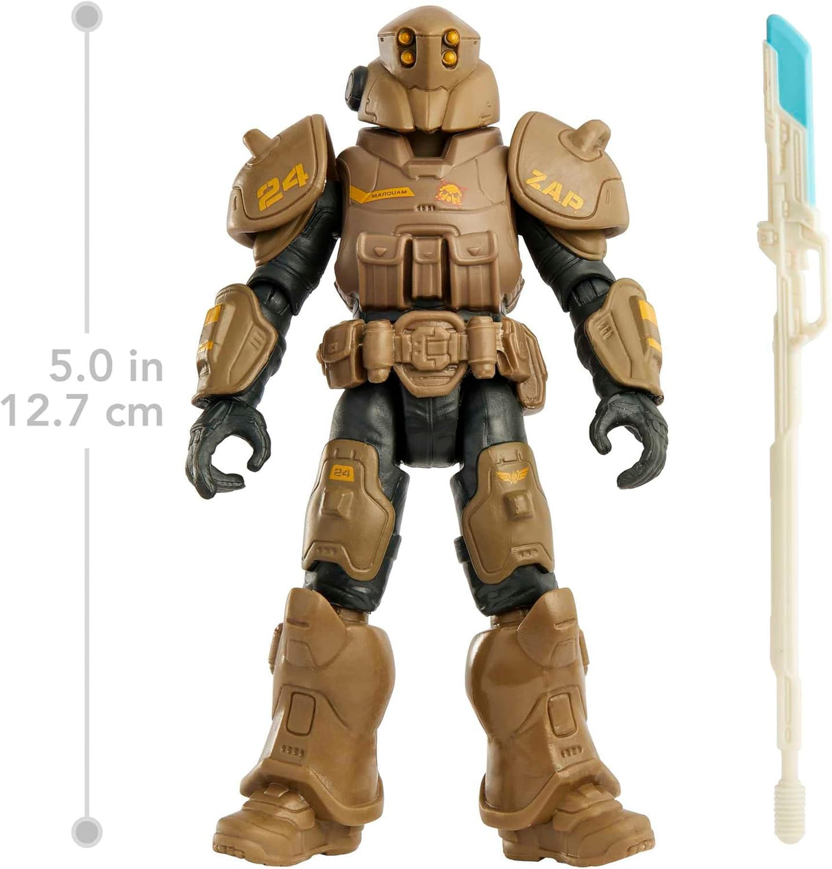 Figura de Acción Lightyear, Mattel, 12 Joints, ZAP Commander