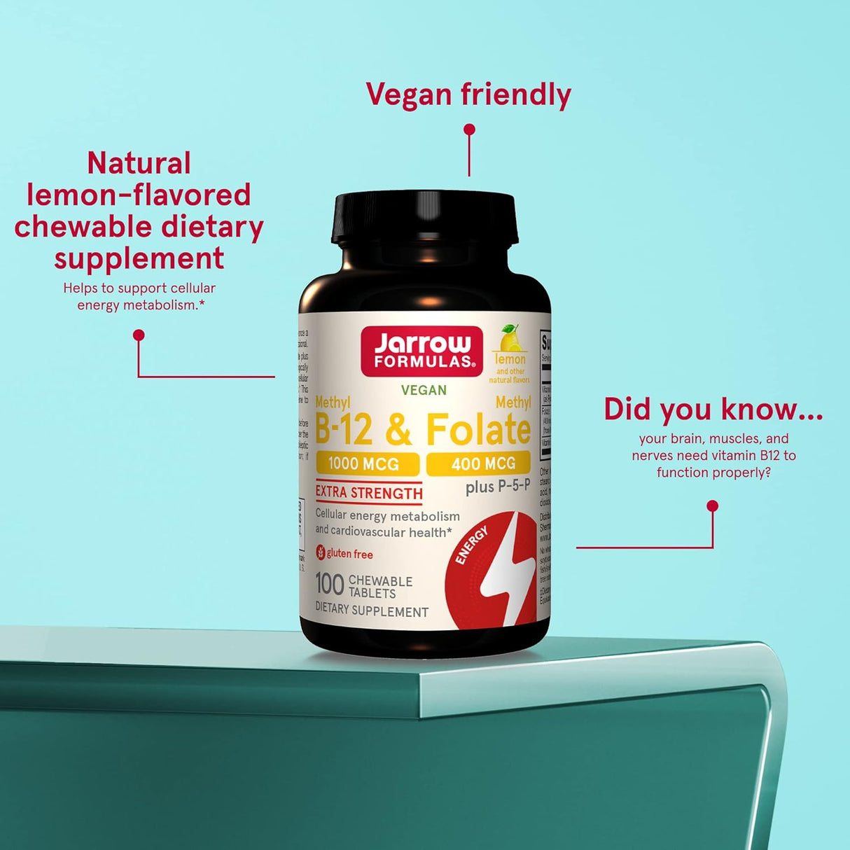 Suplemento Metil B-12 /  y Piridoxal-5-fosfato (P-5-P)