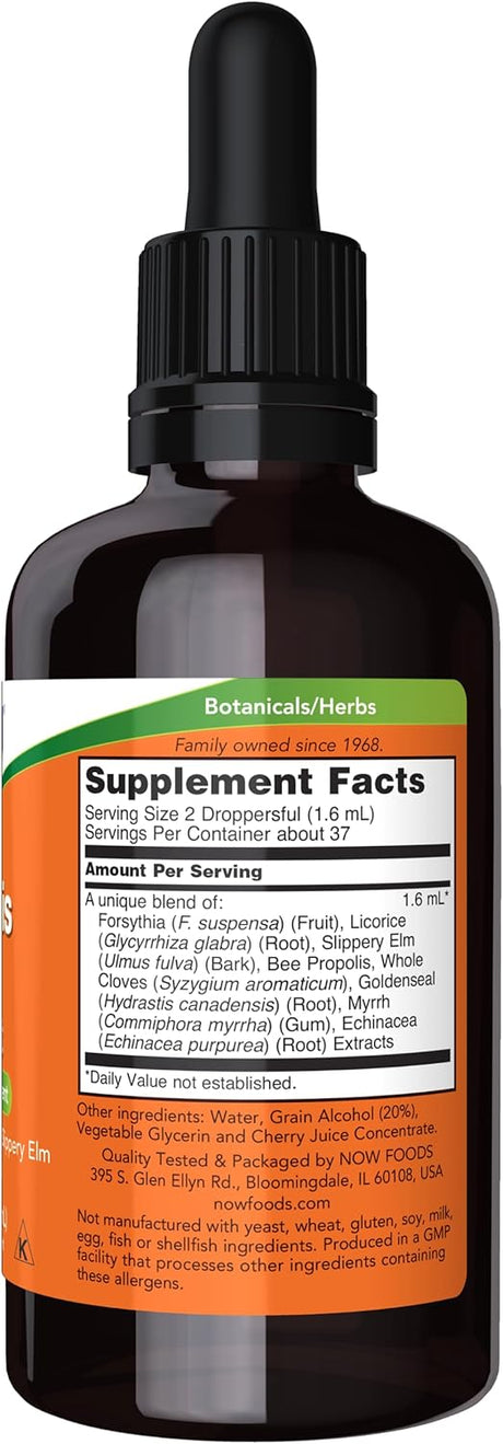 Suplemento herbal líquido con extracto de propóleos y gotero