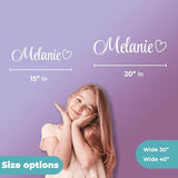 Adhesivo de Pared Nombre - Decoración Infantil - WM1001