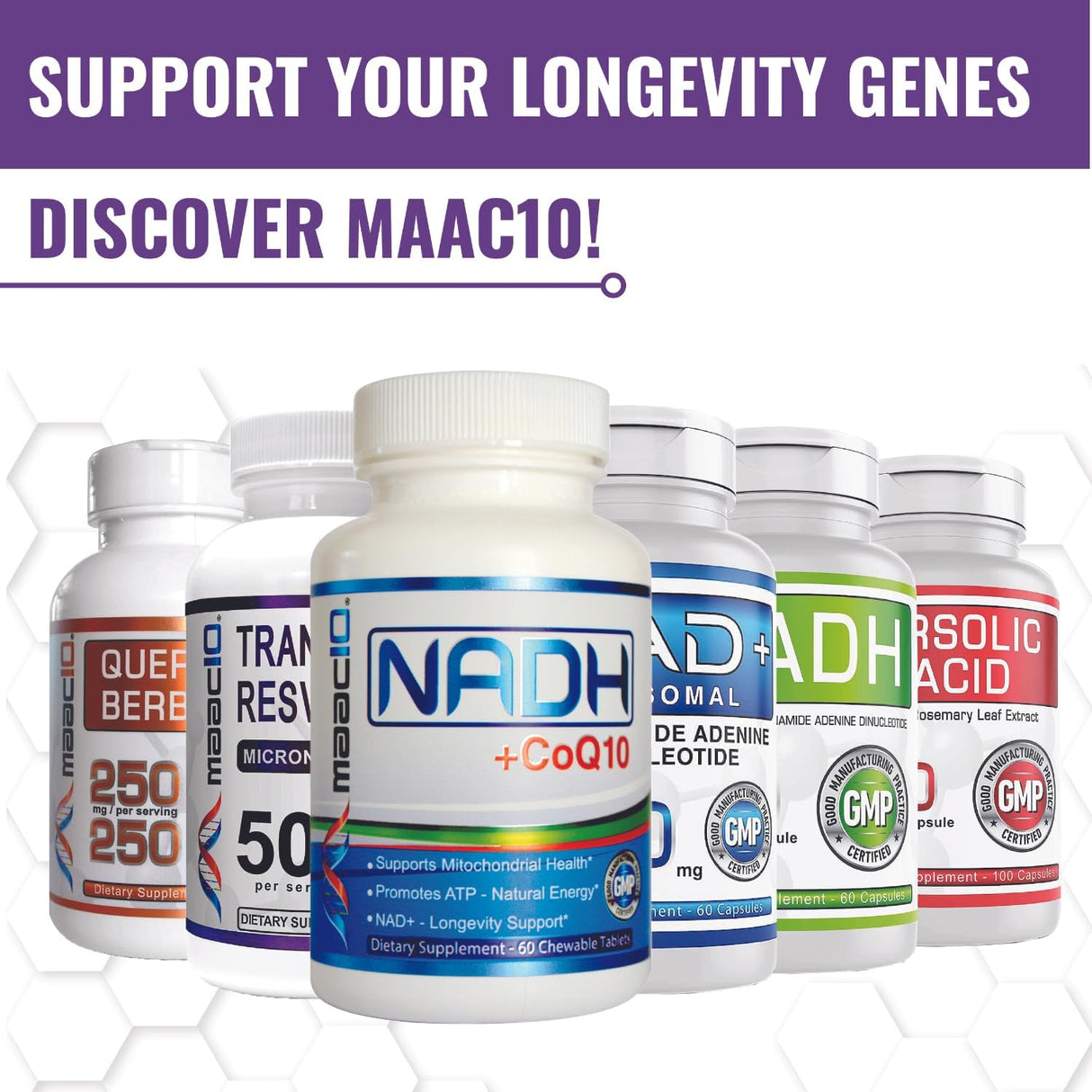 Suplement Trans-Resveratrol micronizado 180 cápsulas 3 pack
