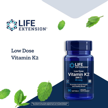Suplementos Alimenticios Baja dosis de vitamina K2