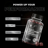 Suplemento de Testosterona para Hombres Test Boost Max 60 Gummies