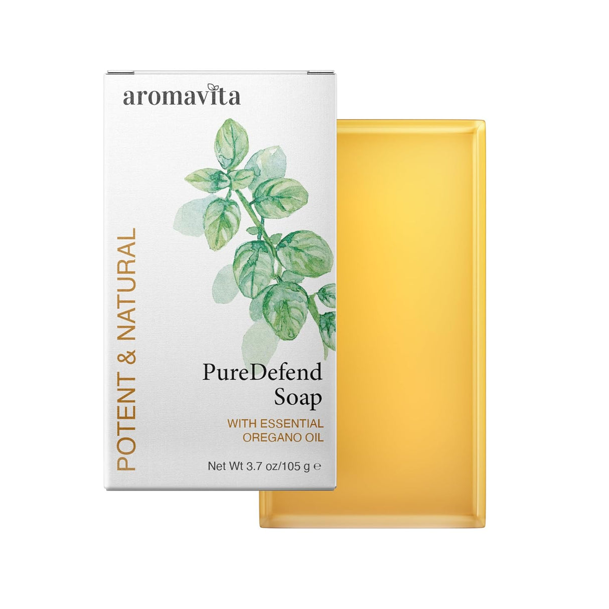 Jabón Natural de Aceite de Orégano - Manos o Cuerpo