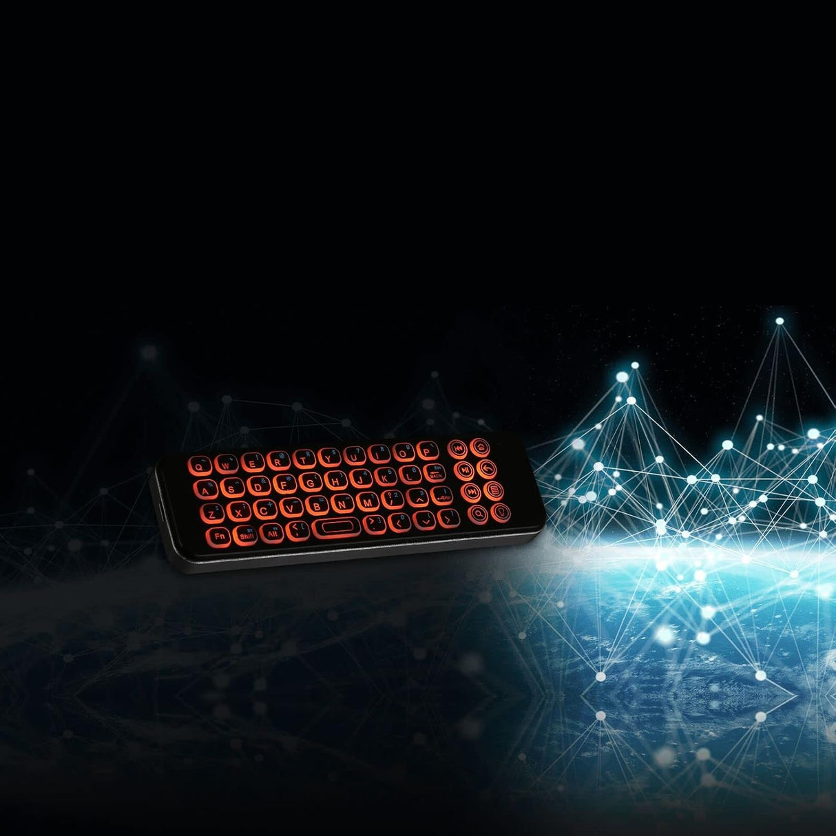 Teclado Bluetooth iPazzPort para Fire Stick y Echo Show 15