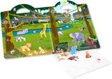 Juego de Stickers Reutilizables Safari, Melissa & Doug, 42 Piezas