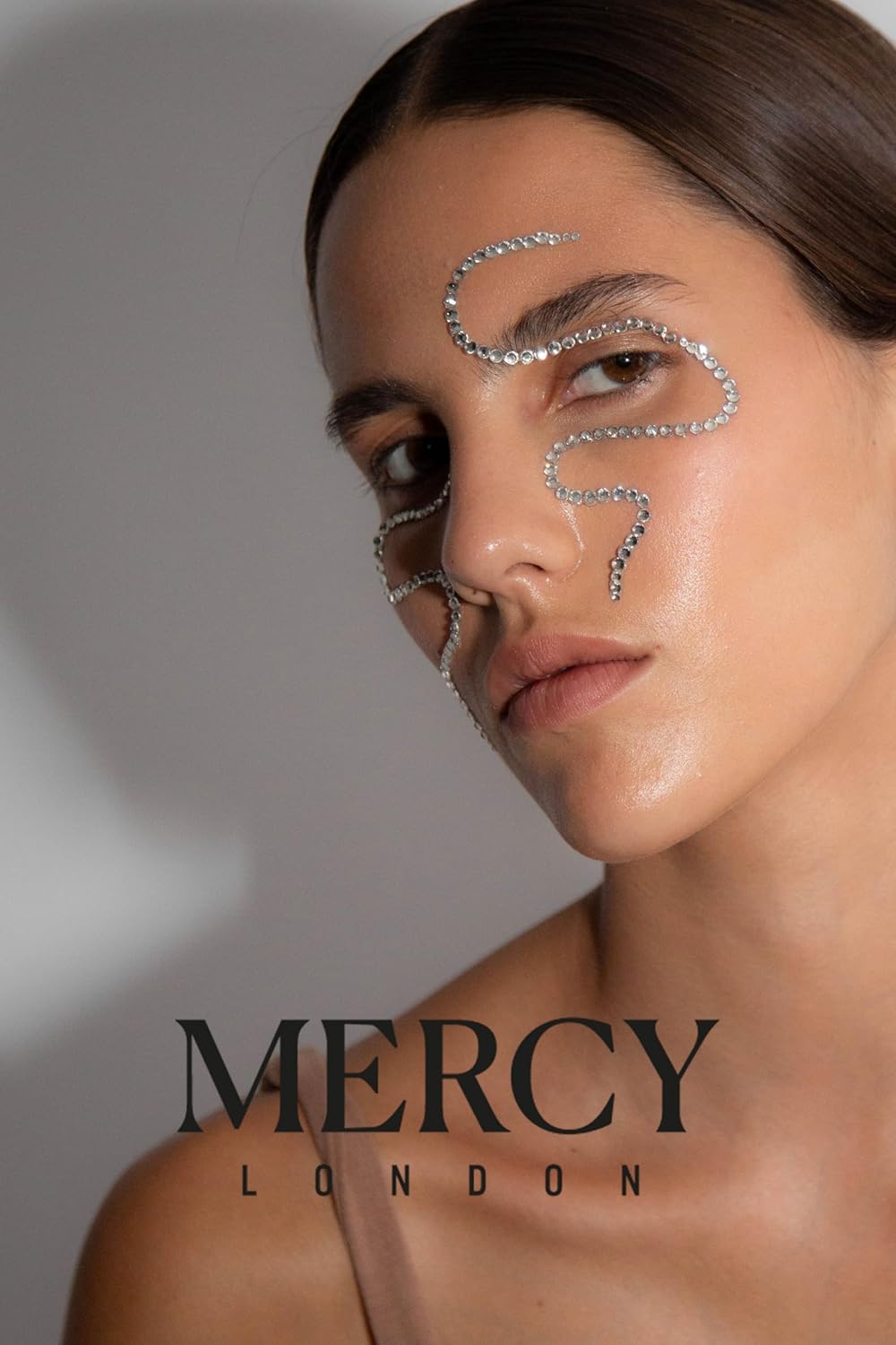 Joyas Faciales Crystal Cascade ✮ Mercy London Stickers Brillantes