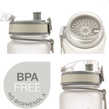 Embrava Best Sports Water Bottle - Botella de agua grande de 32 onzas, flujo rápido, tapa abatible a prueba de fugas con apertura de un clic, plástico no tóxico, sin BPA y ecológico, para hombres y mujeres