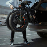 Bicicleta eléctrica Heybike Mars, 1000W, 50 millas, 20 x 4.0