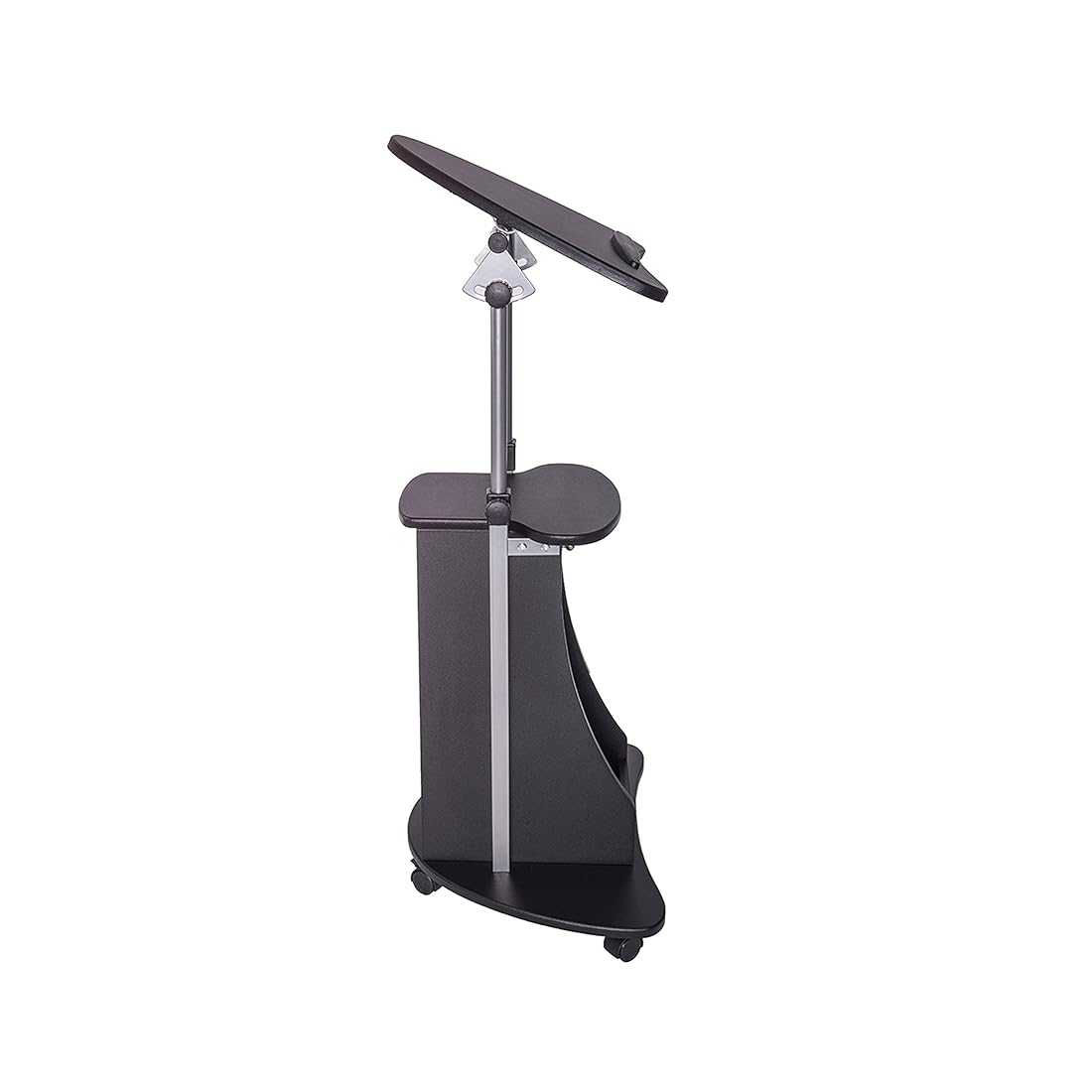 SOPORTE PARA LAPTOP, Madera Manufacturada, Negro