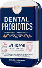 Probióticos Dentales 3BN CFU - Tabletas para Dientes y Encías
