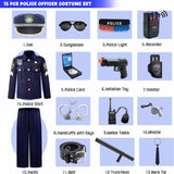 Disfraz de Policía Infantil - Uniforme con Accesorios, Modelo 2023