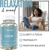 Calm para Mujer – 1200mg, Ashwagandha, 180 cápsulas