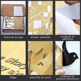 Decoración Pared Acrílica 3D IUIBMI, Espejo, 117x119cm