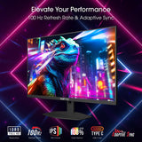 Monitor IPS Sceptre 27 100Hz, DisplayPort, HDMI, USB-C, E275W-FP100T
