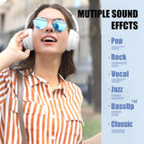 Auriculares Bluetooth Over Ear, BERIBES, 65H Autonomía, HiFi