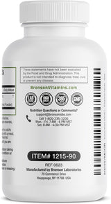 Suplementos Bronson Bacopa apoya la función cerebral 90 cáp