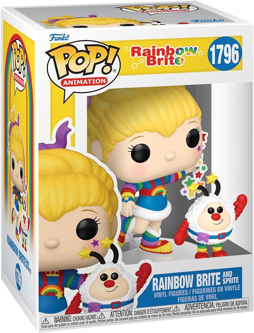 Figurita Coleccionable - Funko Pop - Rainbow Brite y Twink
