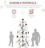 Árbol de Navidad de Hierro Forjado Best Choice Products 6ft