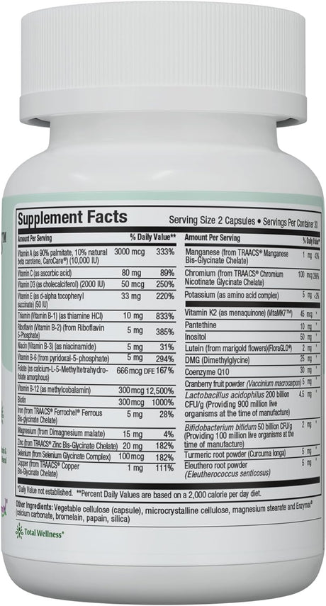 Suplemento Maxi Health Multivitamínico para mujeres hombres