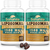 Suplemento de Espermidina 15 mg - Alta Absorción, 120 Cápsulas