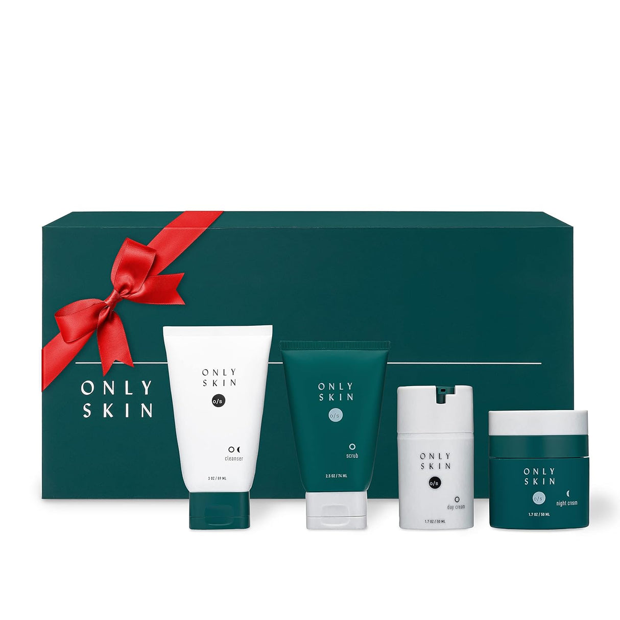 Kit estándar de cuidado de la piel para hombre de 4 piezas