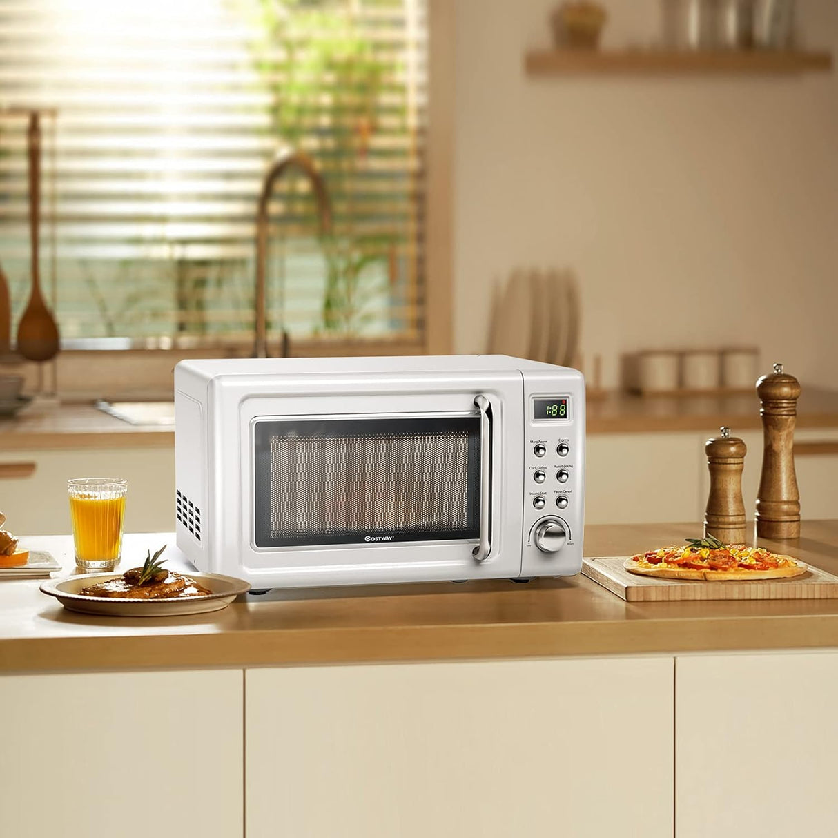 Microondas ARLIME 0.7 Cu ft 700W, 5 Potencias y Retro