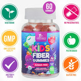 Suplemento de ositos de fibra para niños Nature's Nutrition