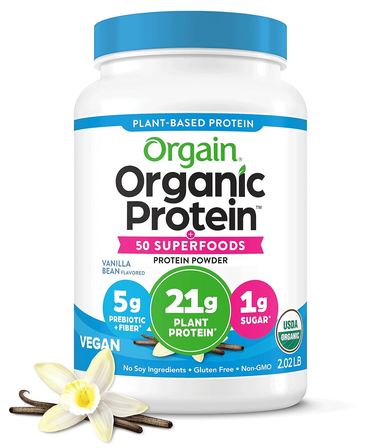 Suplemento proteína orgánica polvo de superalimentos