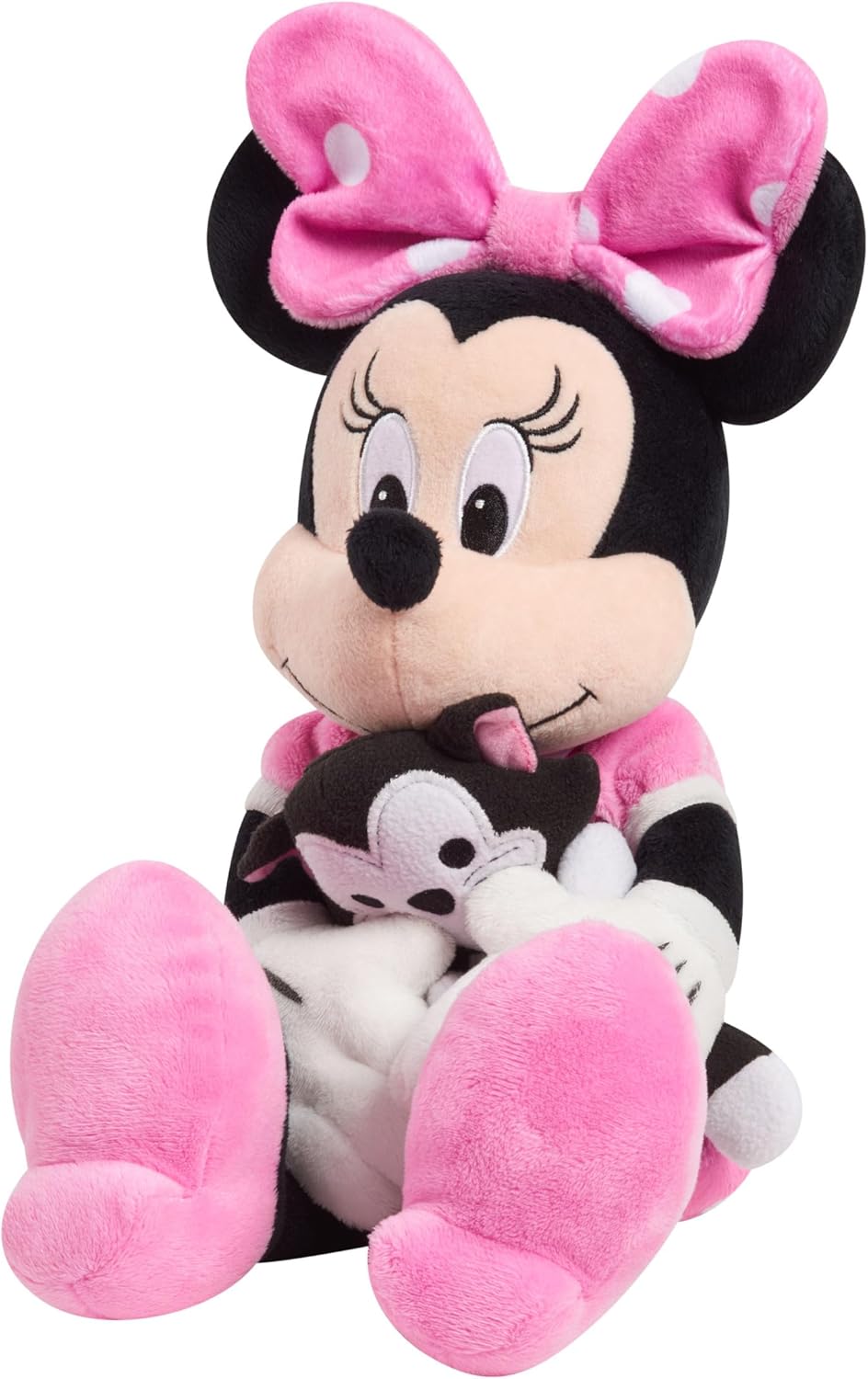 Minnie Mouse y Figaro Peluche, Disney Classic, Just Play