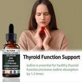 Actora Suplemento para Tiroides con Selenium Zinc Iodina 4oz