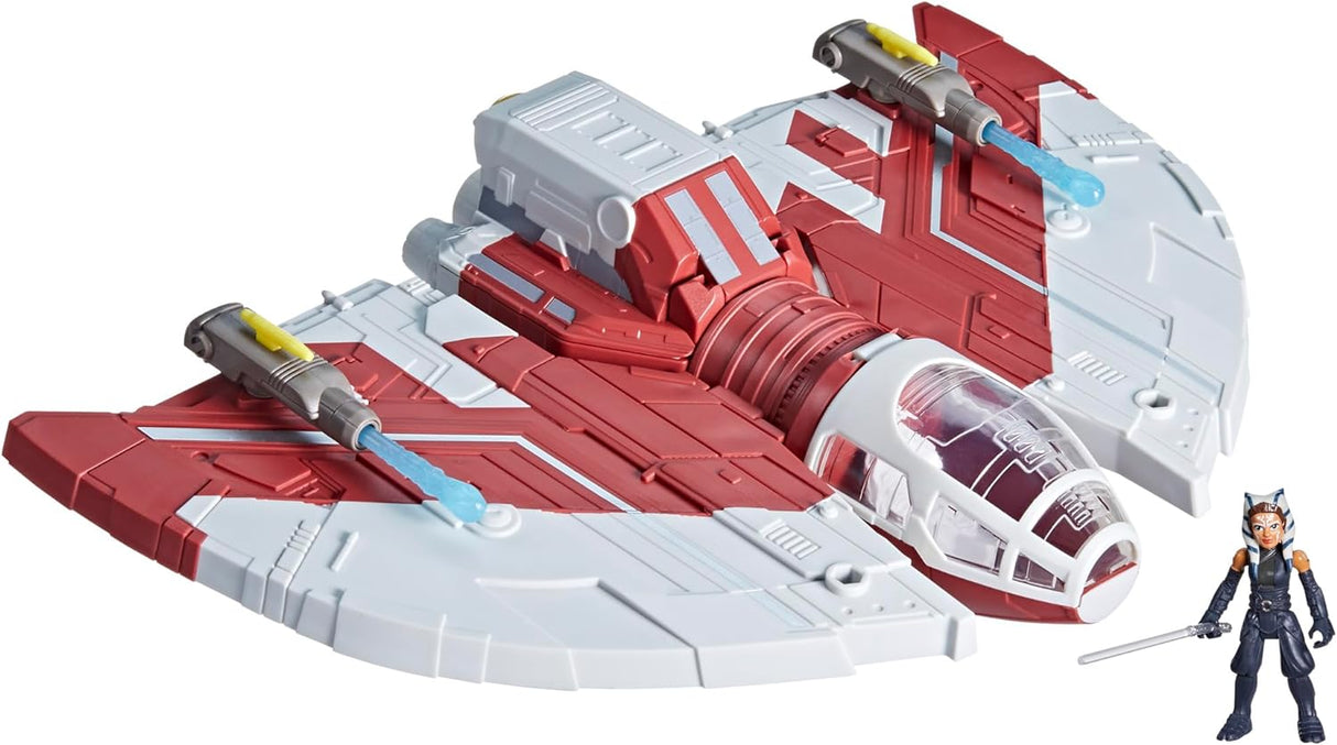 Nave Jedi T-6, Star Wars, figura Ahsoka, juguete 4 años