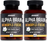 Suplemento Nootrópico Premium para Enfoque y Memoria - Alpha Brain