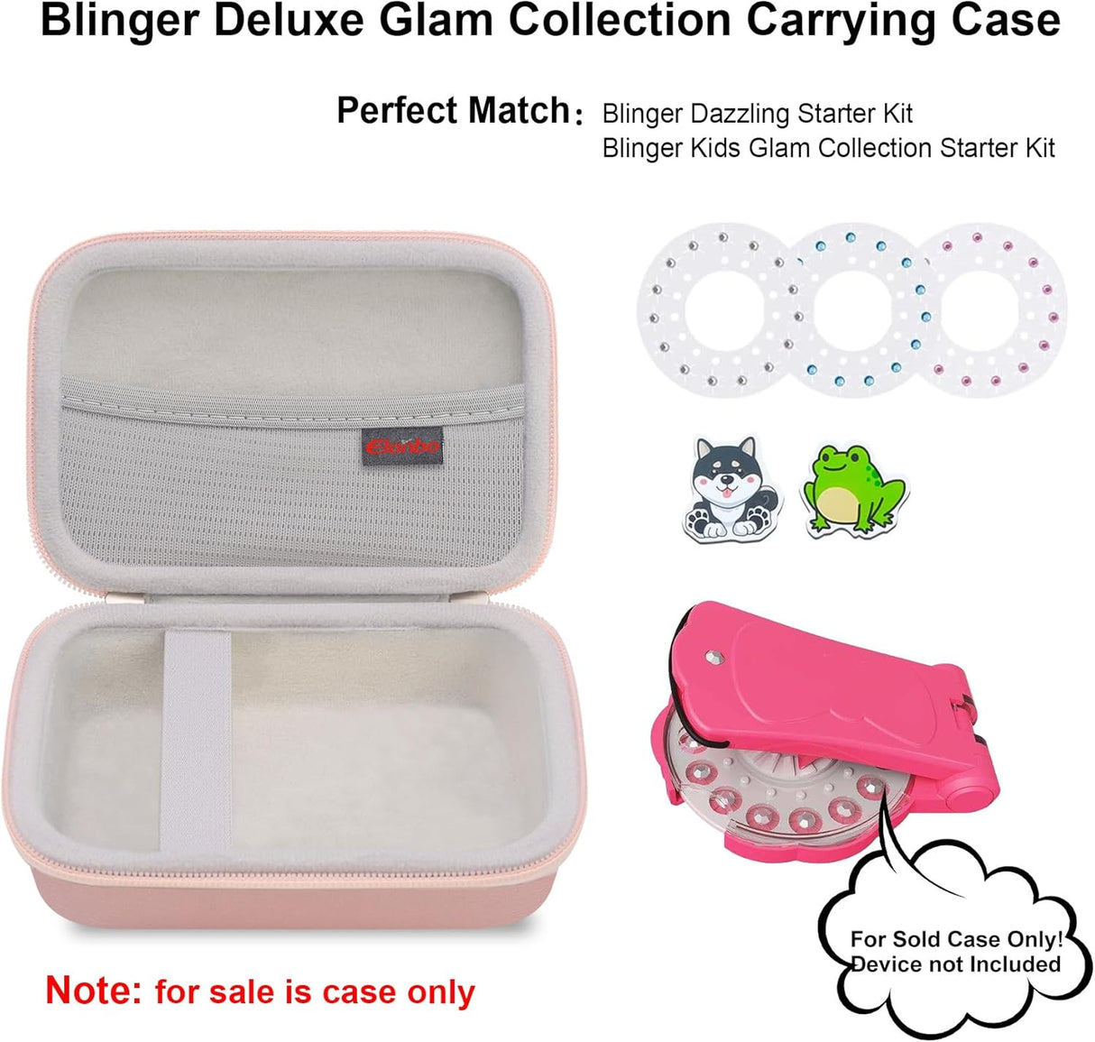 Funda para Blinger Deluxe Glam Collection, Organizador de Gemas