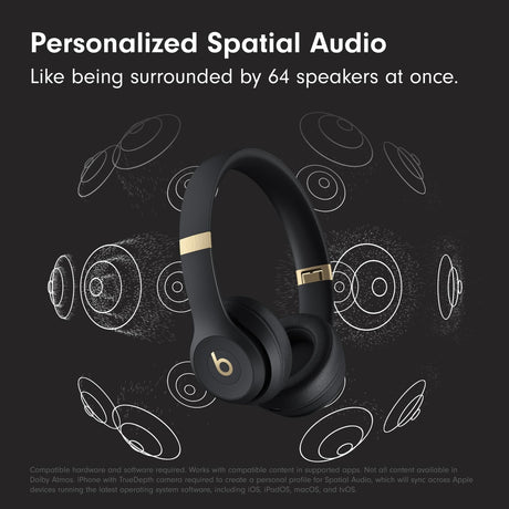 Auriculares Beats Solo 4, inalámbricos, 50 horas de batería