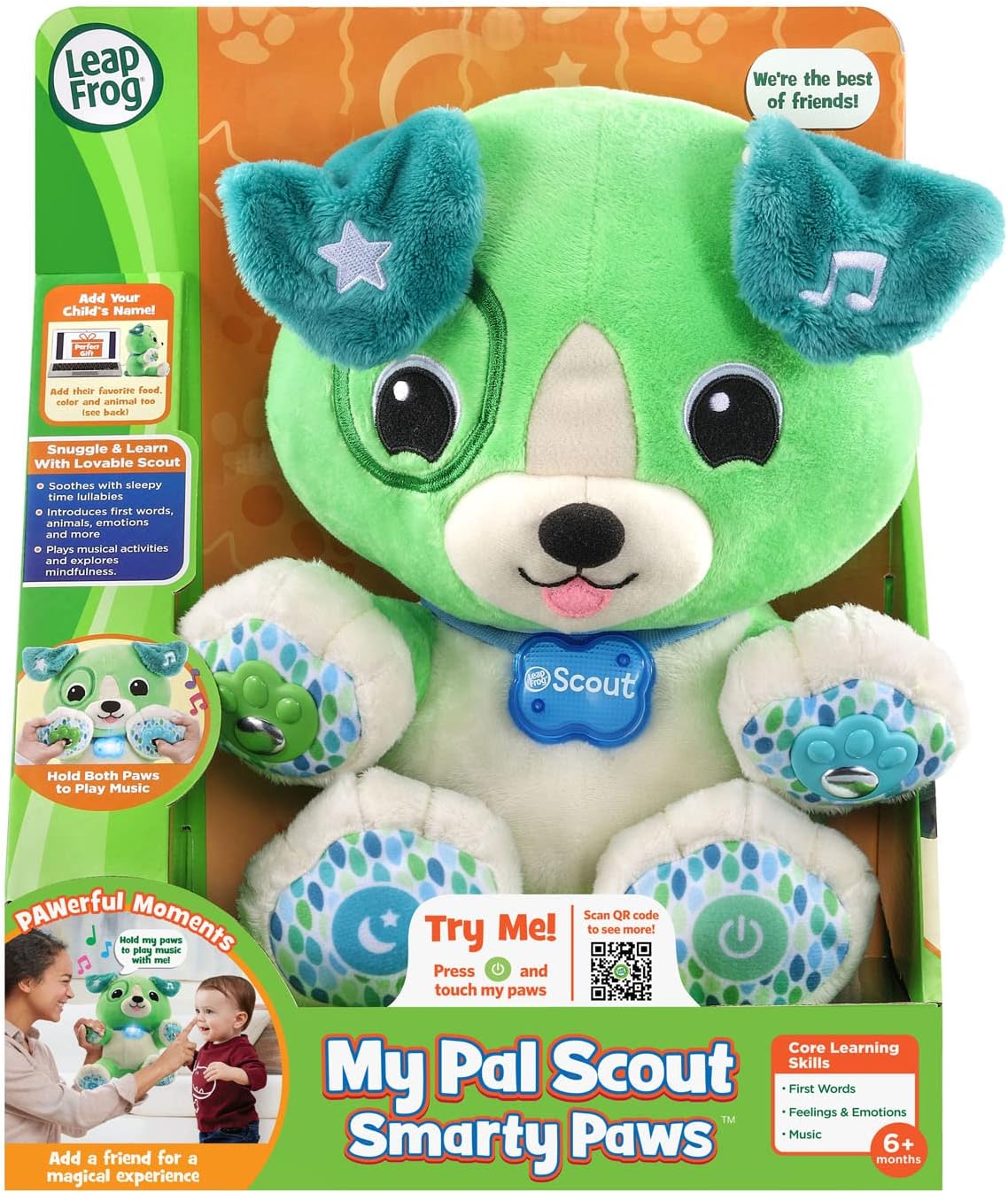 LeapFrog Scout, juguete educativo interactivo, modelo Smarty Paws