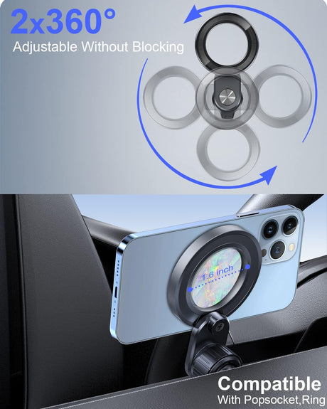 OQTIQ Soporte magnético MagSafe Case Mini accesorios