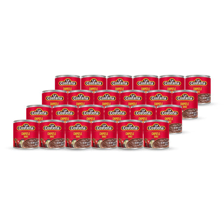 Salsa Chipotle La Costeña, Marinadas y Cocina, 7.76 Oz (24)