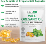Aceite de Oregano en Softgels, 2 packs, 120 cápsulas